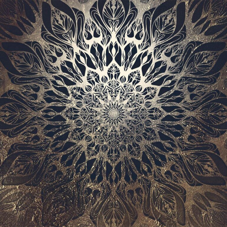 Fotobehang - Spider Web (Brown)