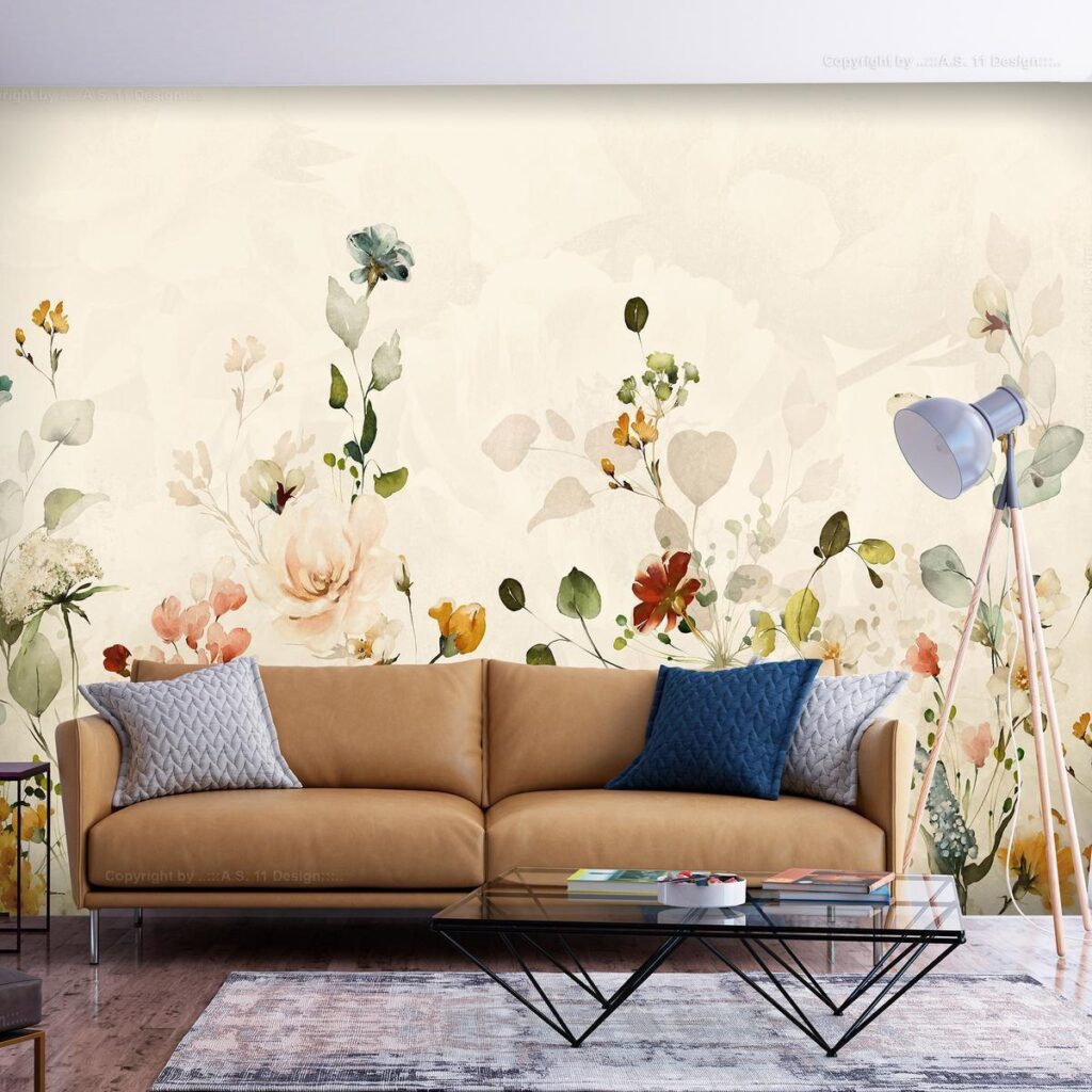 Fotobehang - Spring Meadow - Afbeelding 2
