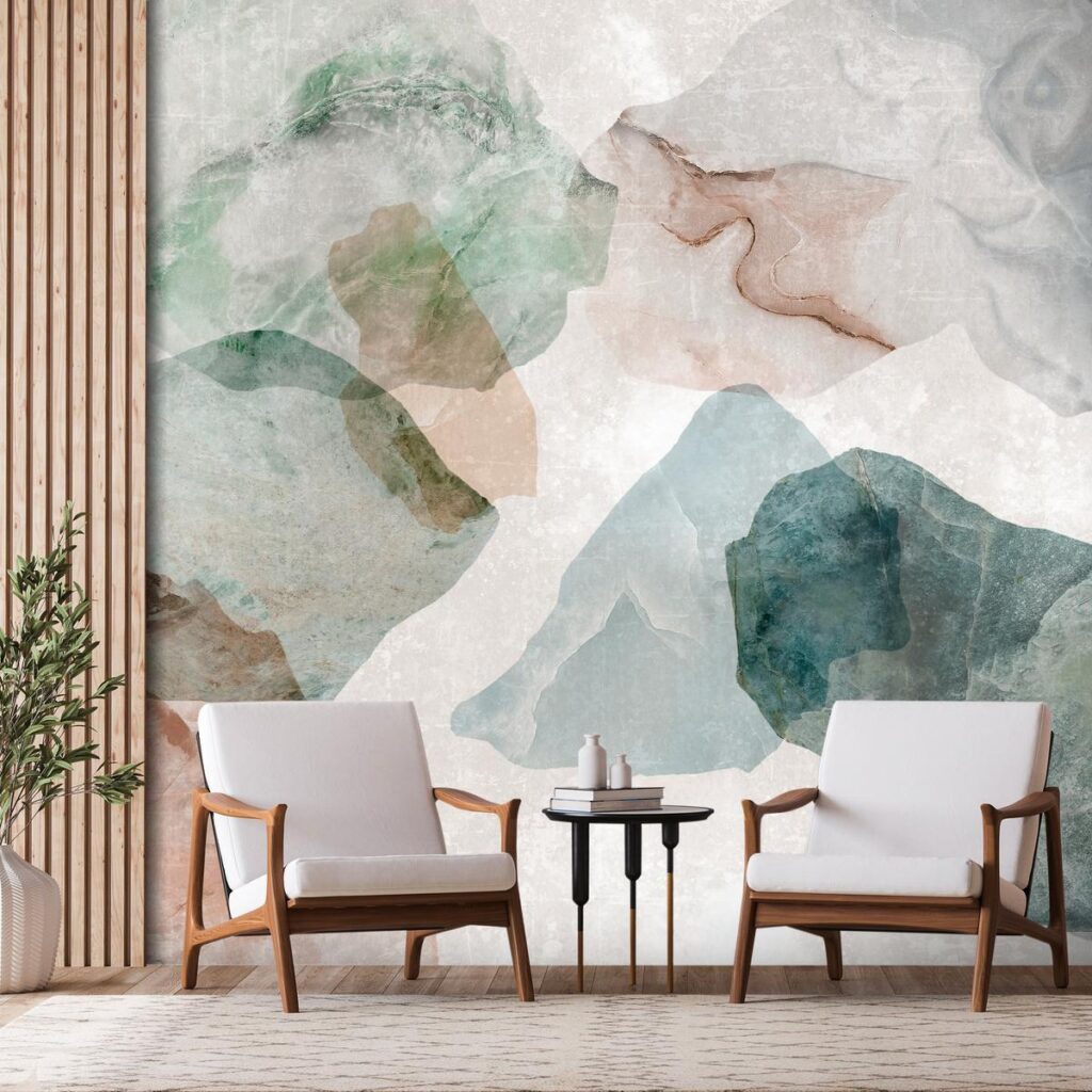 Fotobehang - Spring Terrazzo - First Variant - Afbeelding 2
