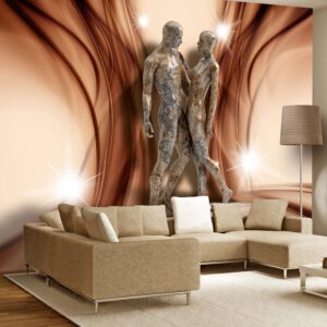 Fotobehang - Stone couple