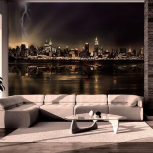 Fotobehang - Storm in New York City