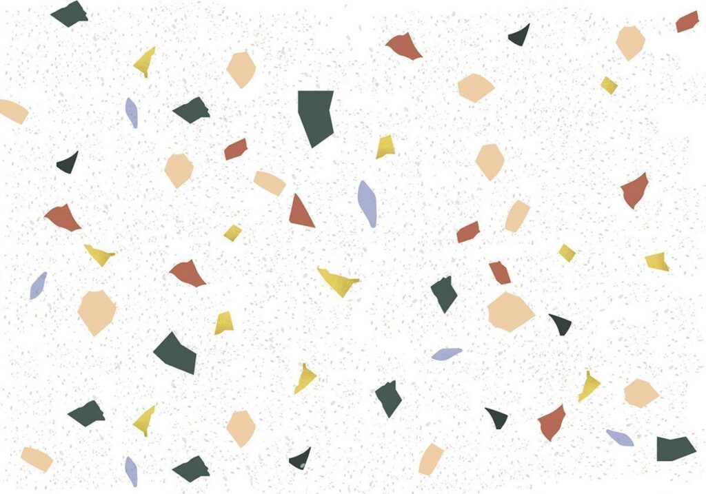 Fotobehang - Subtle Terrazzo Pattern