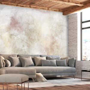 Fotobehang - Summer memory - abstract background with shadow of dried leaves