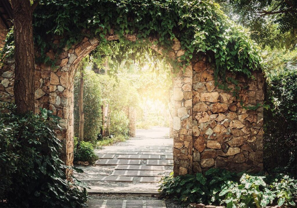 Fotobehang - Sunny Alley - Afbeelding 2