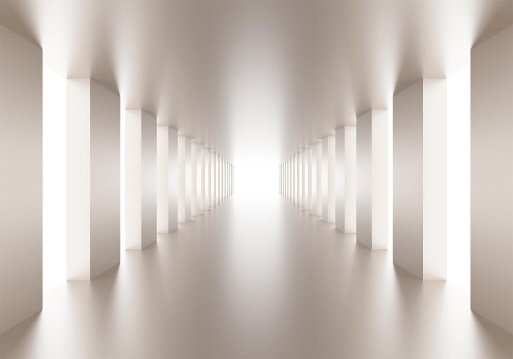 Fotobehang - Sunny Tunnel