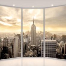 Fotobehang - Sunny morning in New York City
