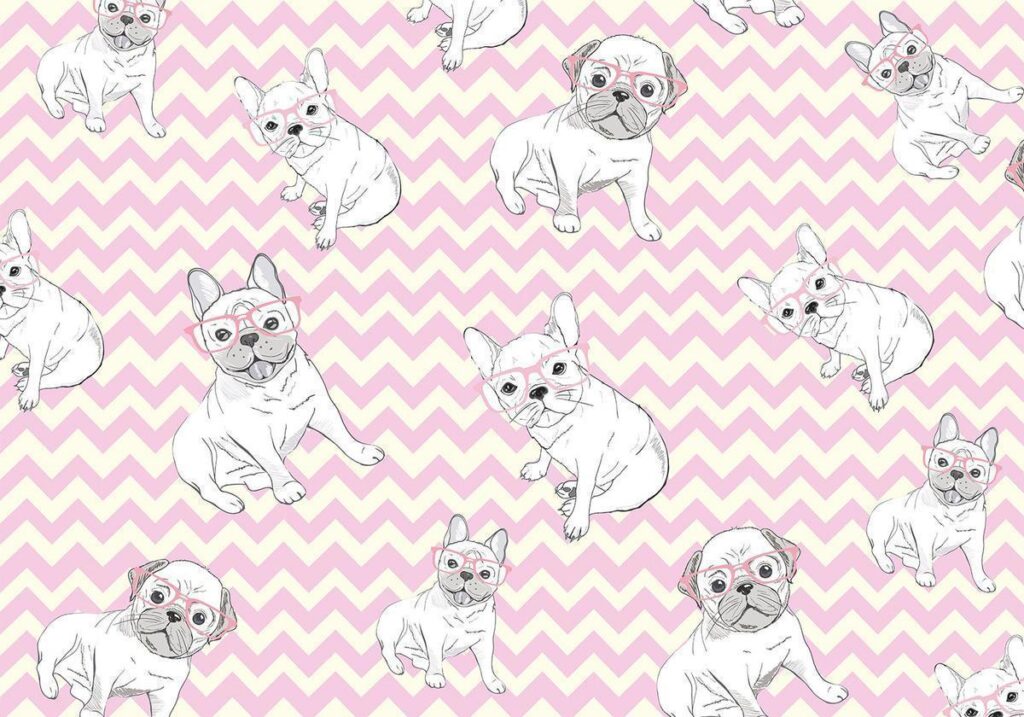 Fotobehang - Sweet Puppies