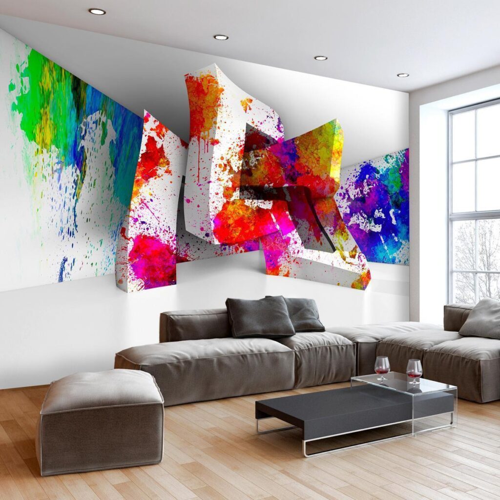 Fotobehang - Three-dimensional Shapes - Afbeelding 2
