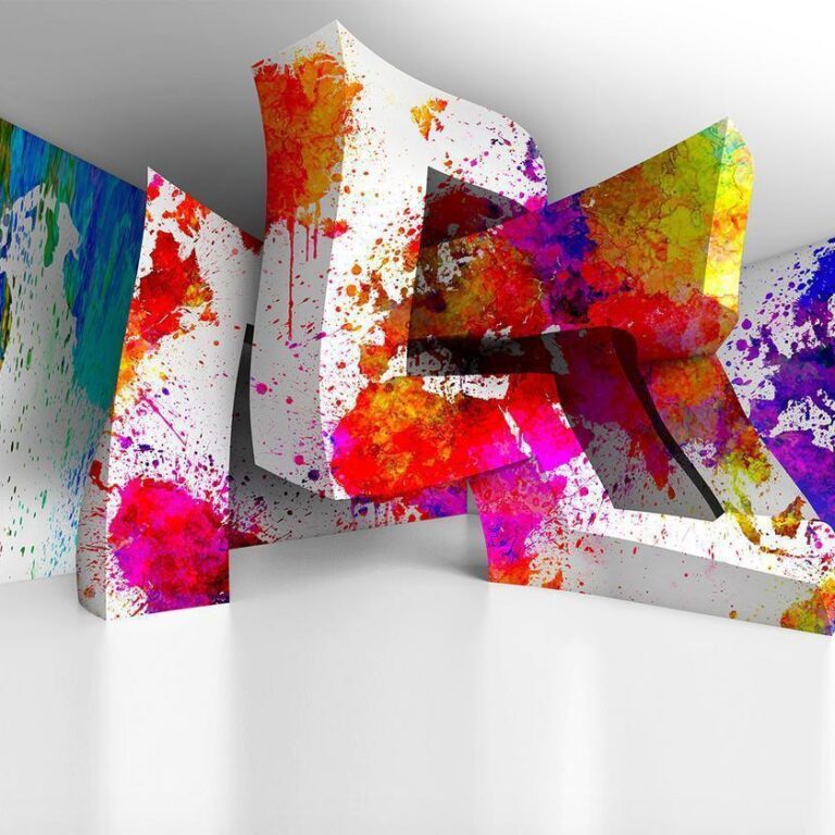 Fotobehang - Three-dimensional Shapes