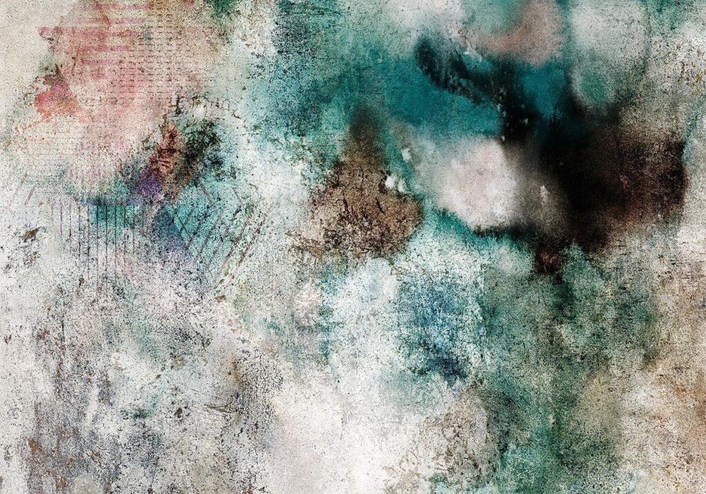 Fotobehang - Trace of Roman Fresco - Afbeelding 2