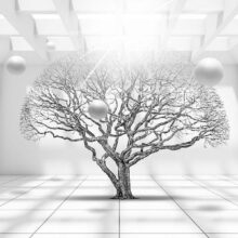 Fotobehang - Tree of Future
