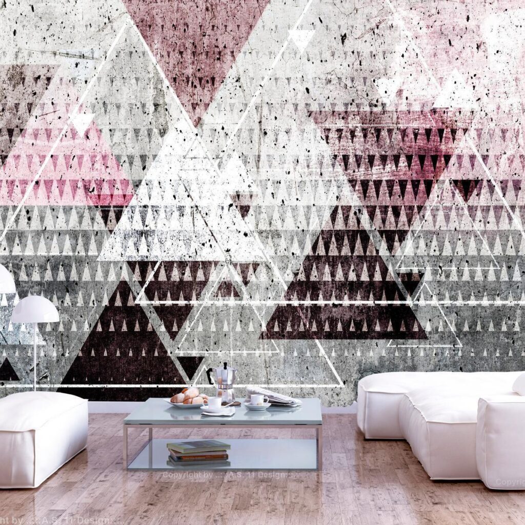 Fotobehang - Triangles - Afbeelding 2