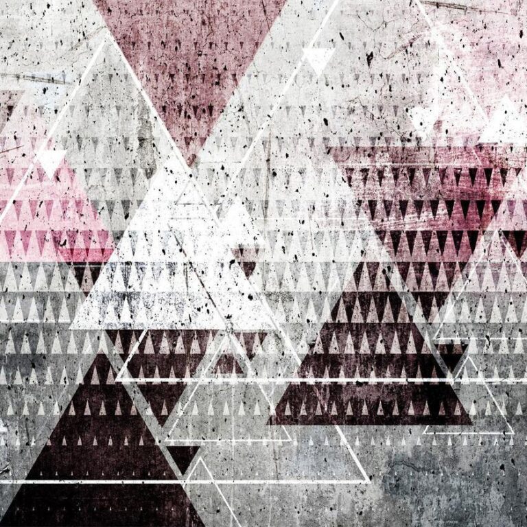 Fotobehang - Triangles