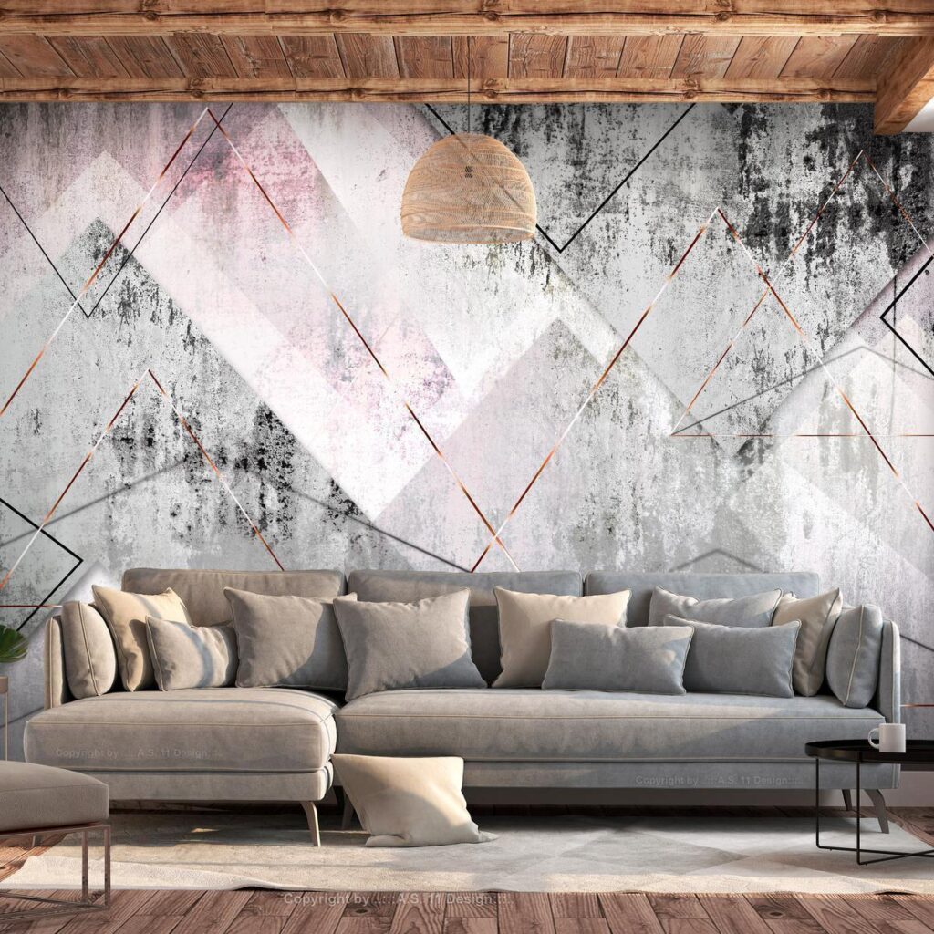 Fotobehang - Triangular Perspective - Afbeelding 2
