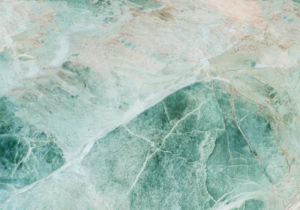 Fotobehang - Turquoise Marble - Afbeelding 2