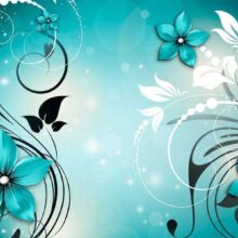 Fotobehang - Turquoise dream