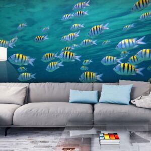 Fotobehang - Underwater landscape - Caribbean