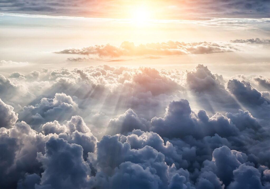 Fotobehang - Walk in the Clouds - Afbeelding 2