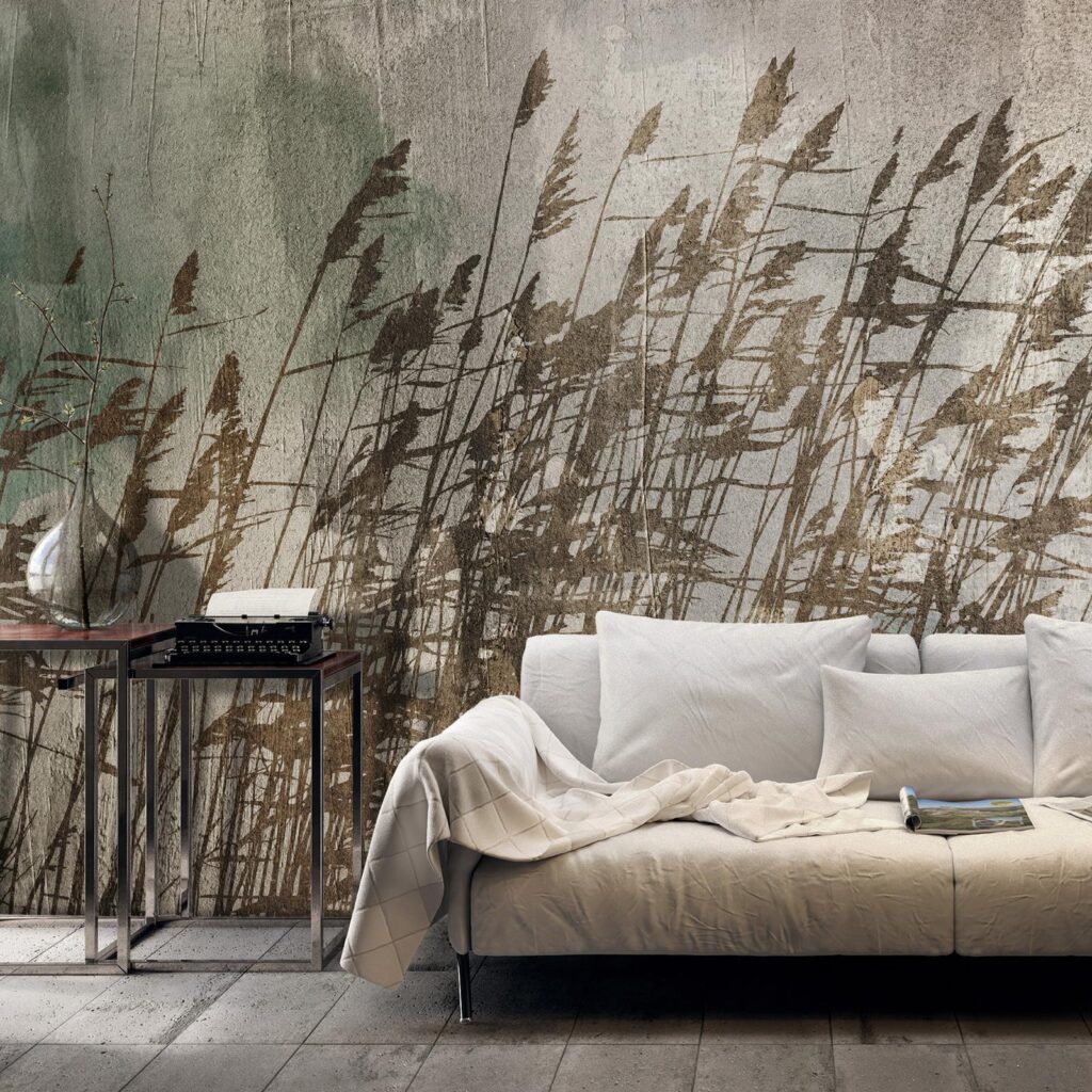 Fotobehang - Water Grasses - Afbeelding 2