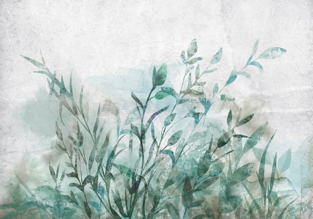 Fotobehang - Watercolor Nature