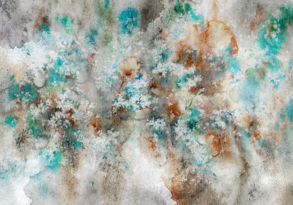 Fotobehang - Watercolor Nebula - Afbeelding 2