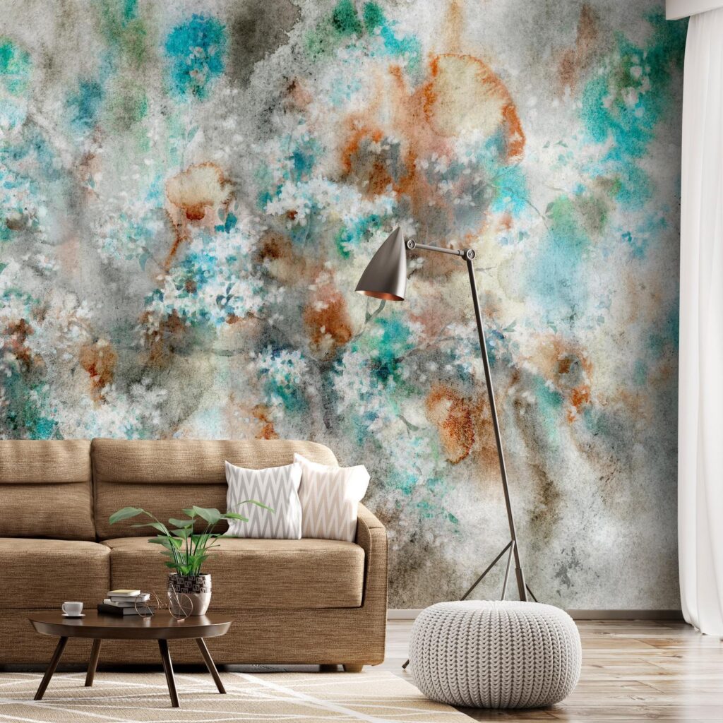 Fotobehang - Watercolor Nebula
