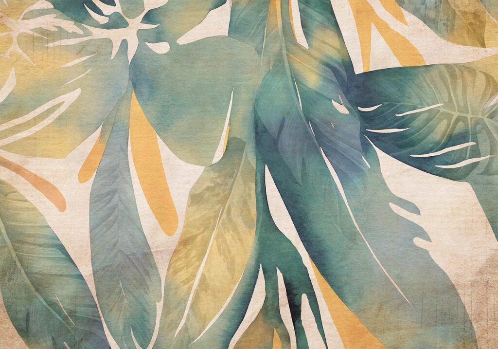 Fotobehang - Watercolour Tropics
