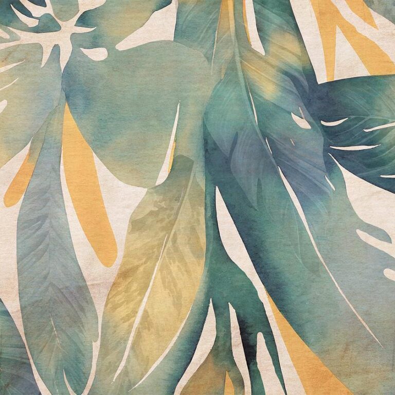 Fotobehang - Watercolour Tropics