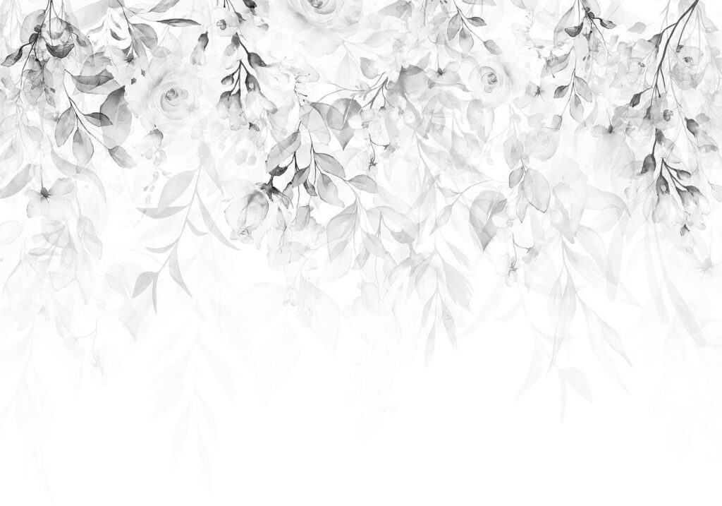 Fotobehang - Waterfall of Roses - Third Variant