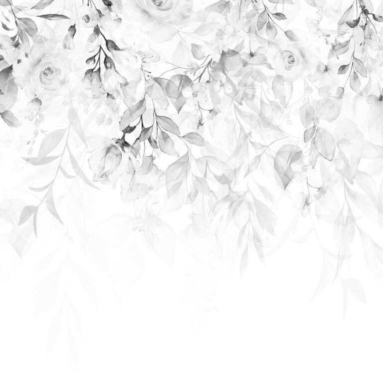 Fotobehang - Waterfall of Roses - Third Variant