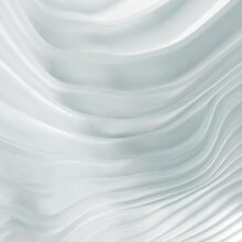 Fotobehang - Waving White