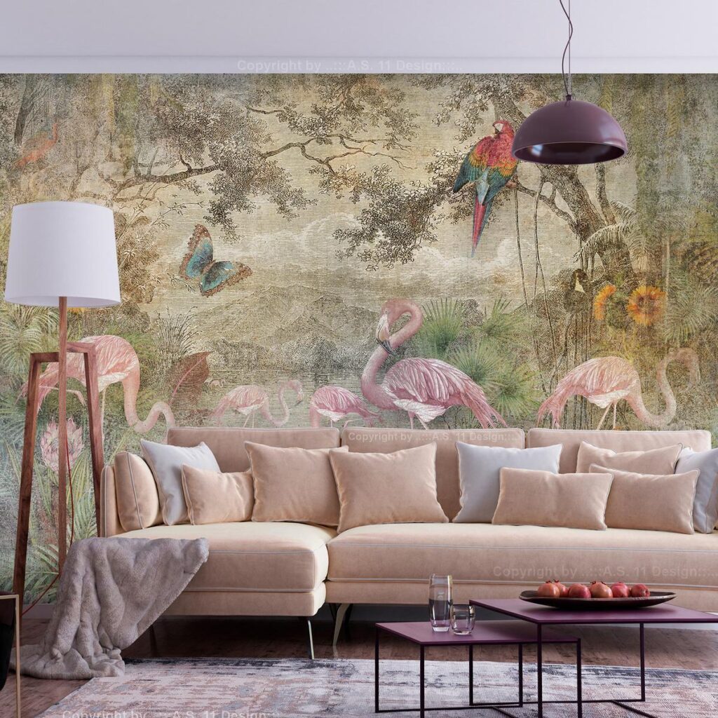 Fotobehang - Wild Fauna and Flora - Afbeelding 2
