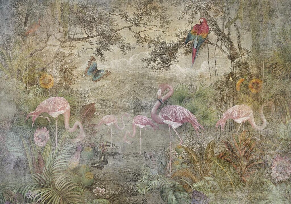 Fotobehang - Wild Fauna and Flora