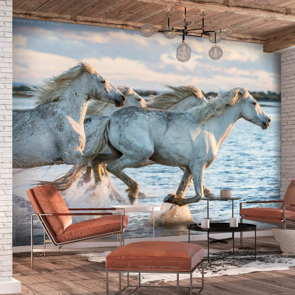 Fotobehang - Wild Race - Afbeelding 2