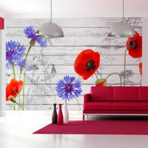 Fotobehang - Wildflowers