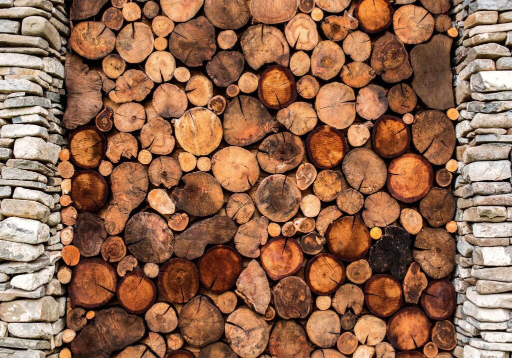 Fotobehang - Wooden Gate