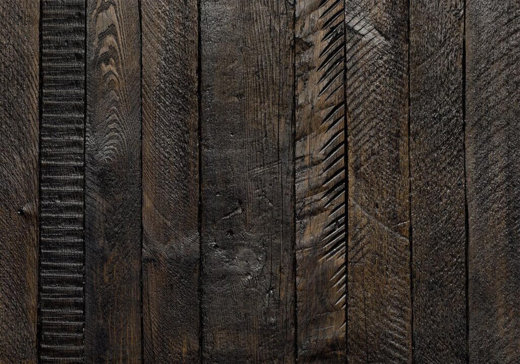 Fotobehang - Wooden Trace