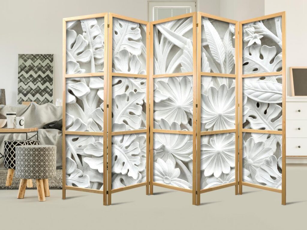 Japans kamerscherm - Alabaster Garden III
