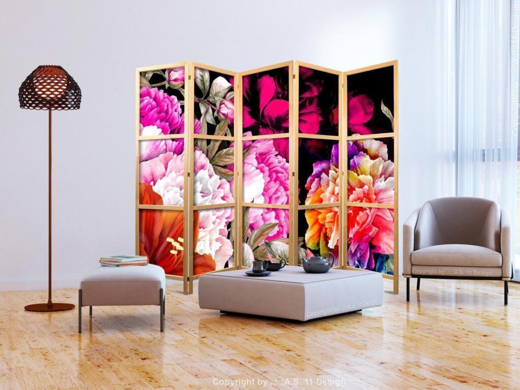 Japans kamerscherm - Floral Abundance II