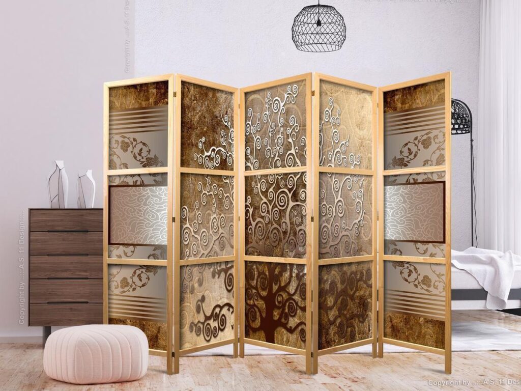 Japans kamerscherm - Golden Flourishes II
