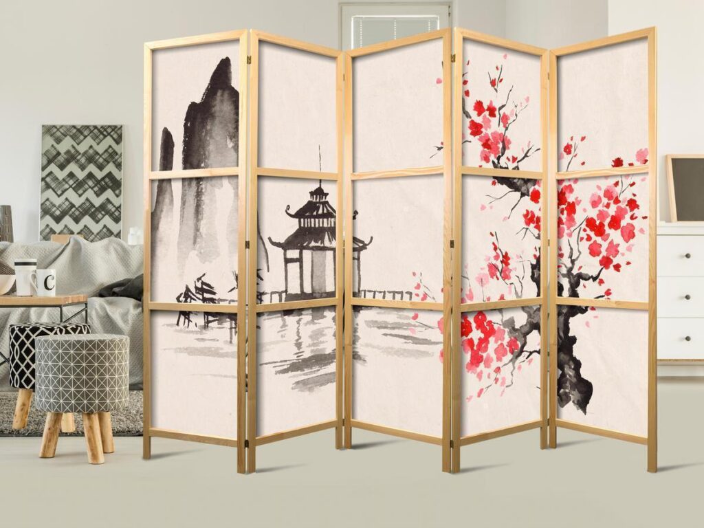 Japans kamerscherm - Mystical Calm