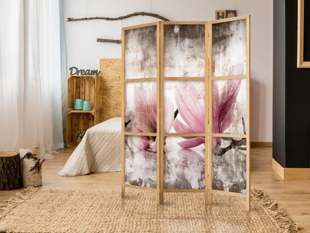 Japans kamerscherm - Retro Magnolias I