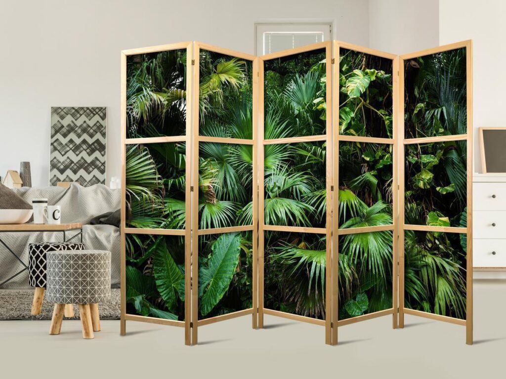 Japans kamerscherm - Sunny Jungle II