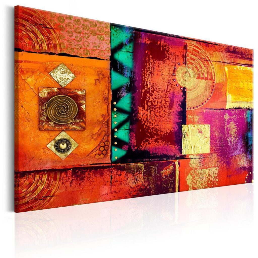 Schilderij - Abstract Chaos - Afbeelding 2