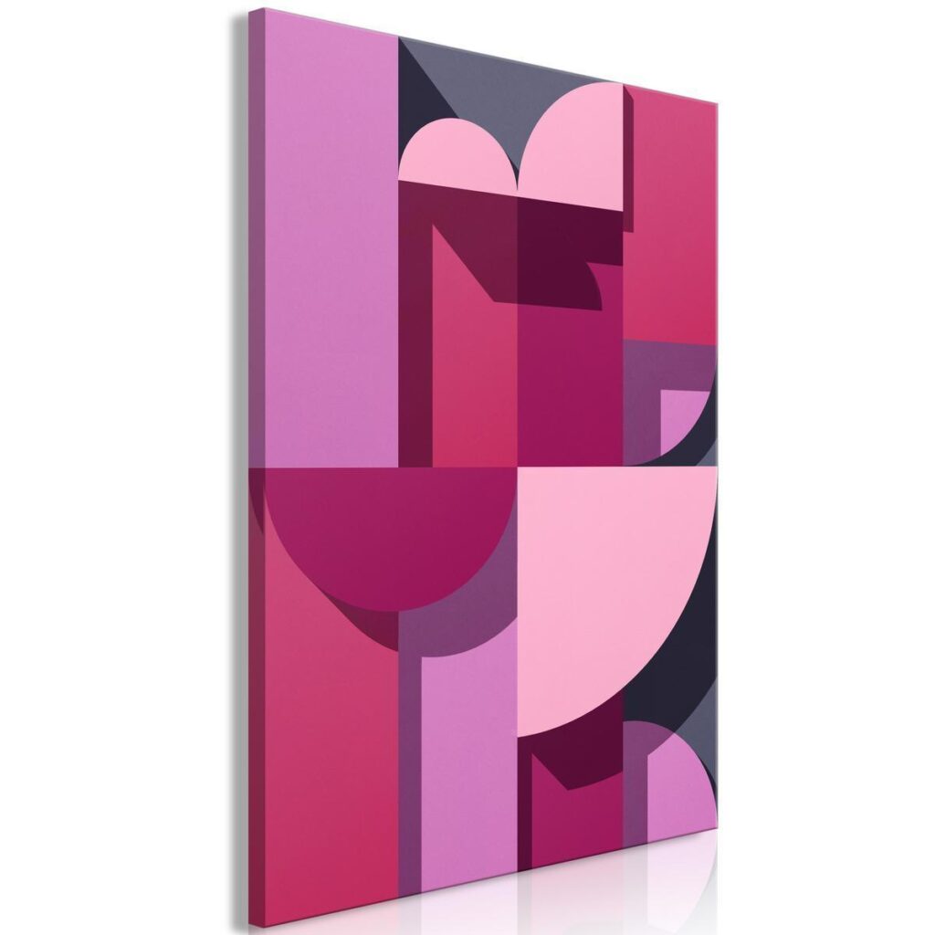 Schilderij - Abstract Home (1 Part) Vertical - Afbeelding 2