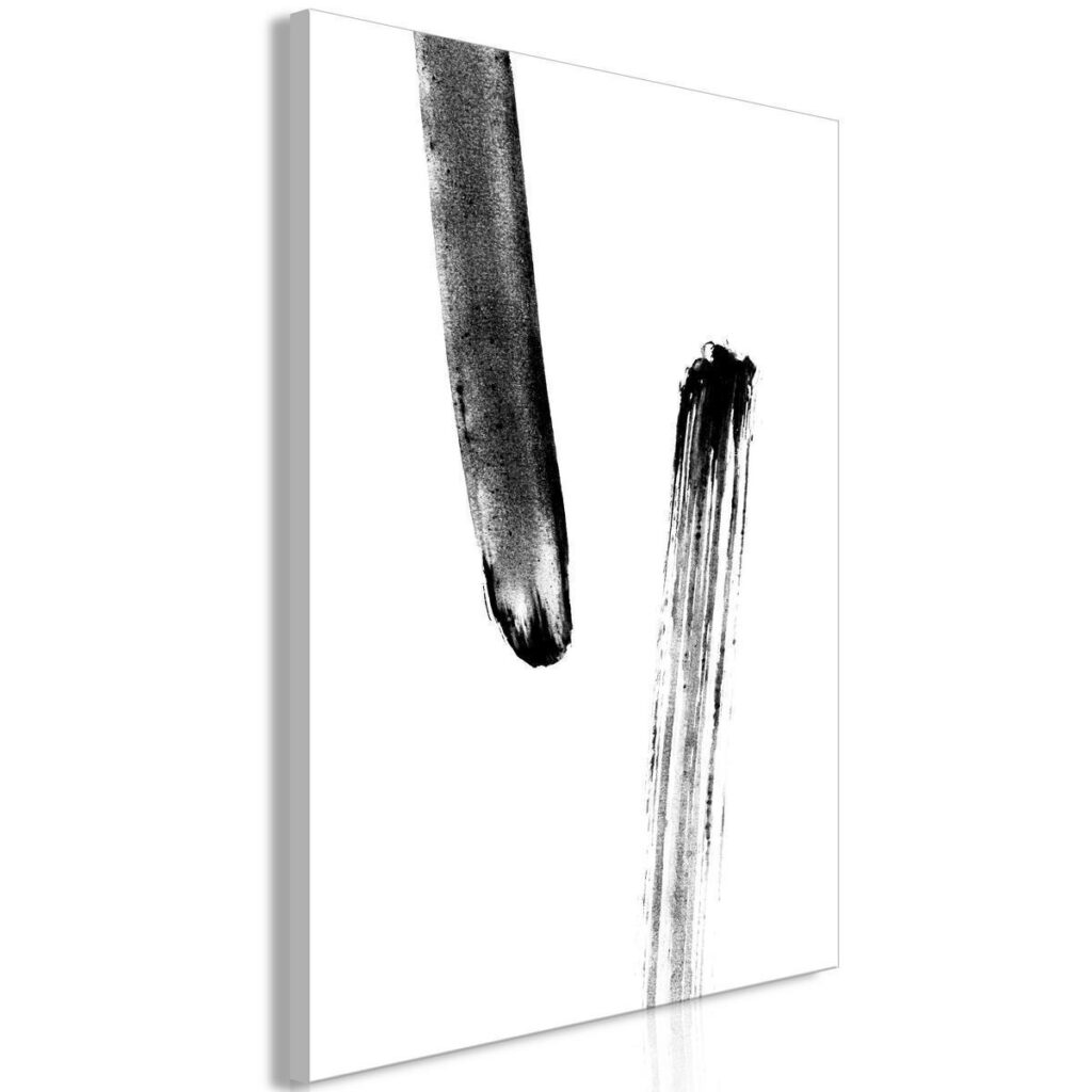 Schilderij - Accidental Meeting (1 Part) Vertical - Afbeelding 2