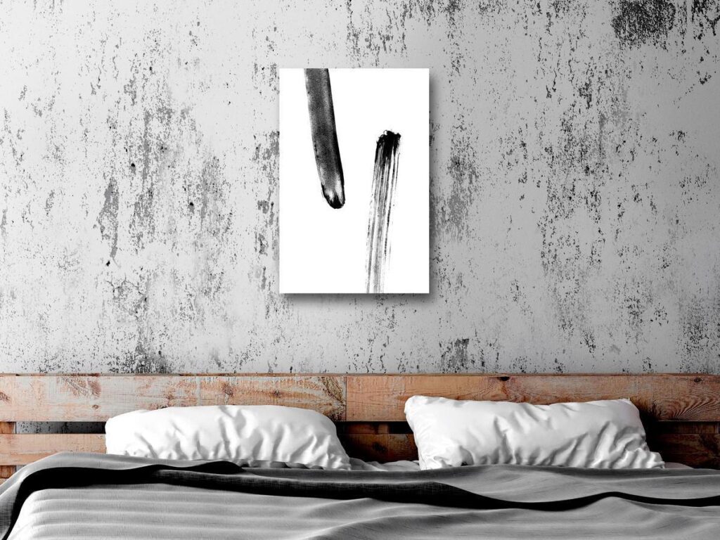 Schilderij - Accidental Meeting (1 Part) Vertical