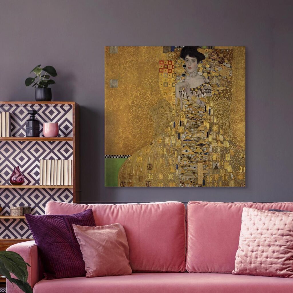 Schilderij - Adele Bloch-Bauer I - Afbeelding 2