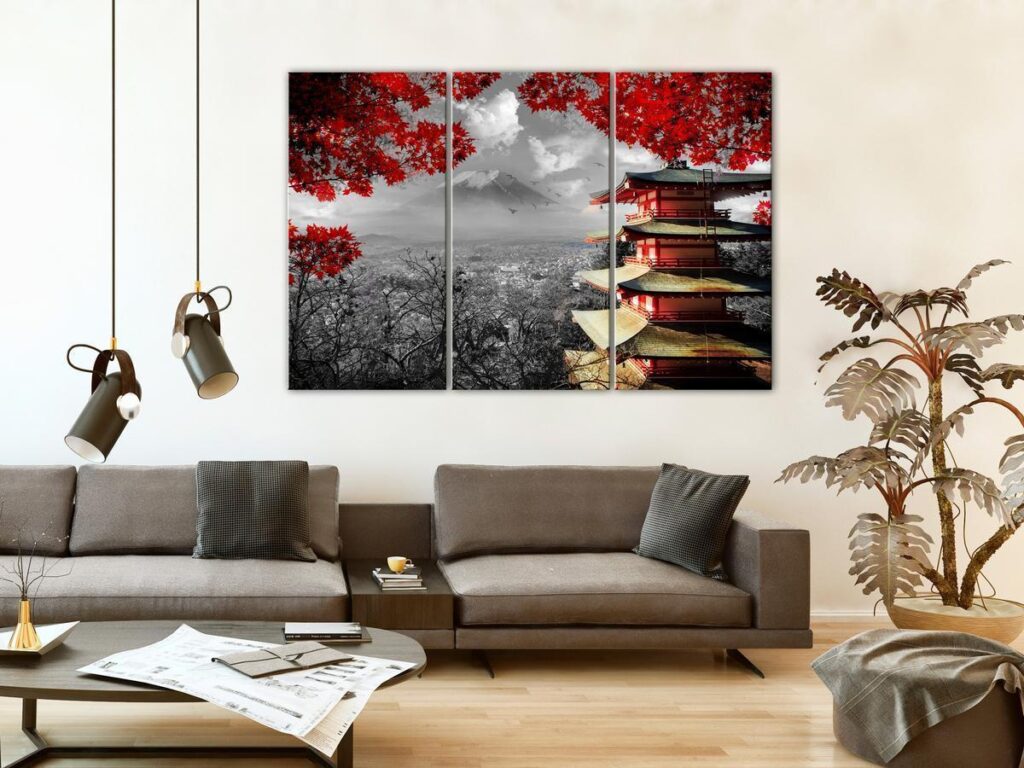 Schilderij - Adventure (3 Parts) - Afbeelding 2