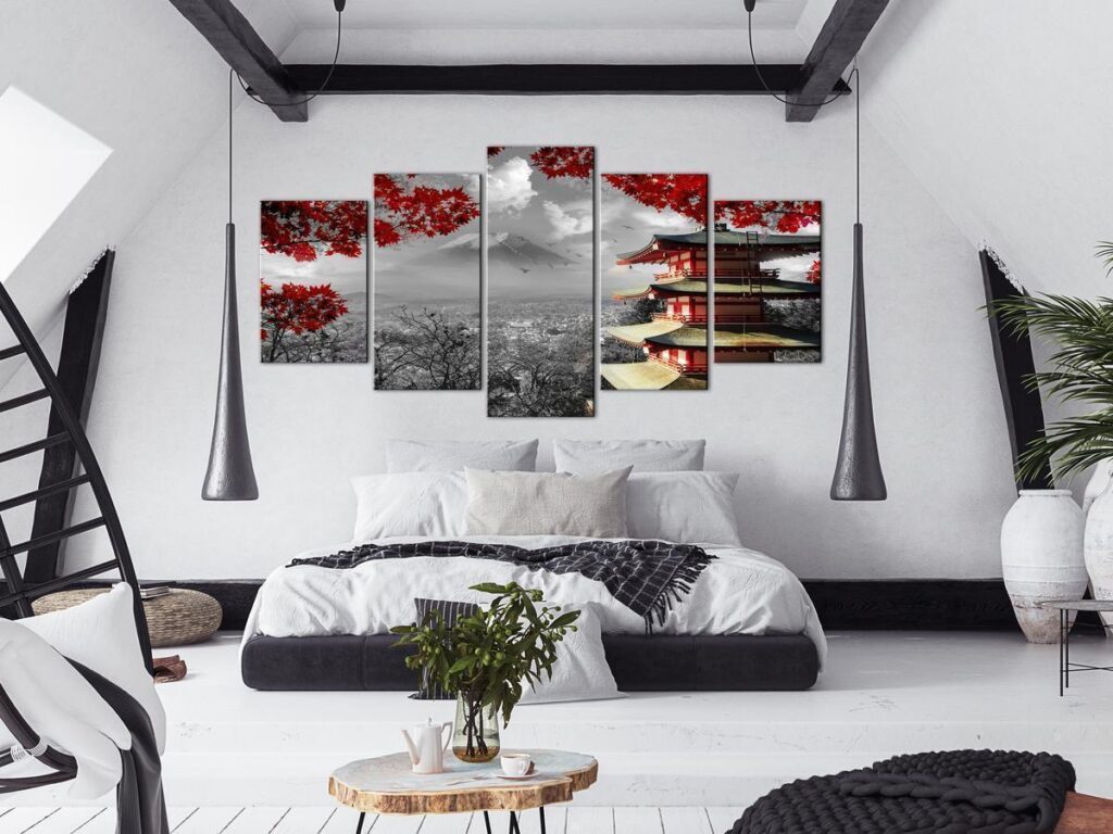 Schilderij - Adventure (5 Parts) Wide - Afbeelding 2